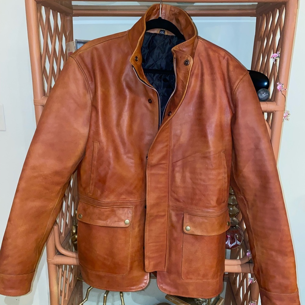 Sheep Skin Leather Jacket *BRAND NEW*